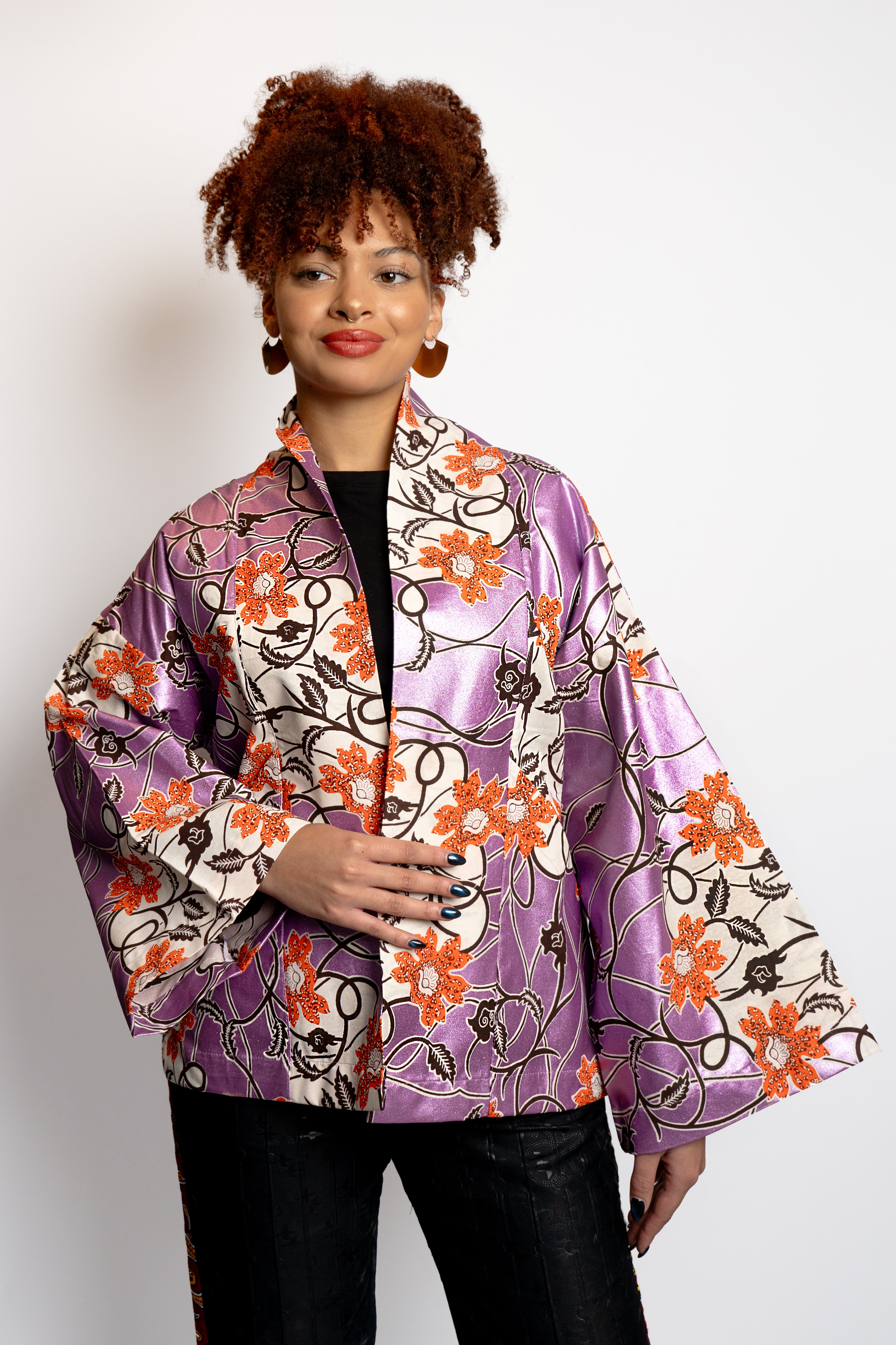 Moonstruck Short Kimono Jacket – Emerald & Wax Designs