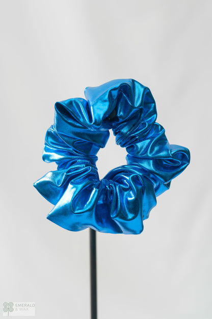 Disco Fever Scrunchies Electric Blue / Medium Accessories