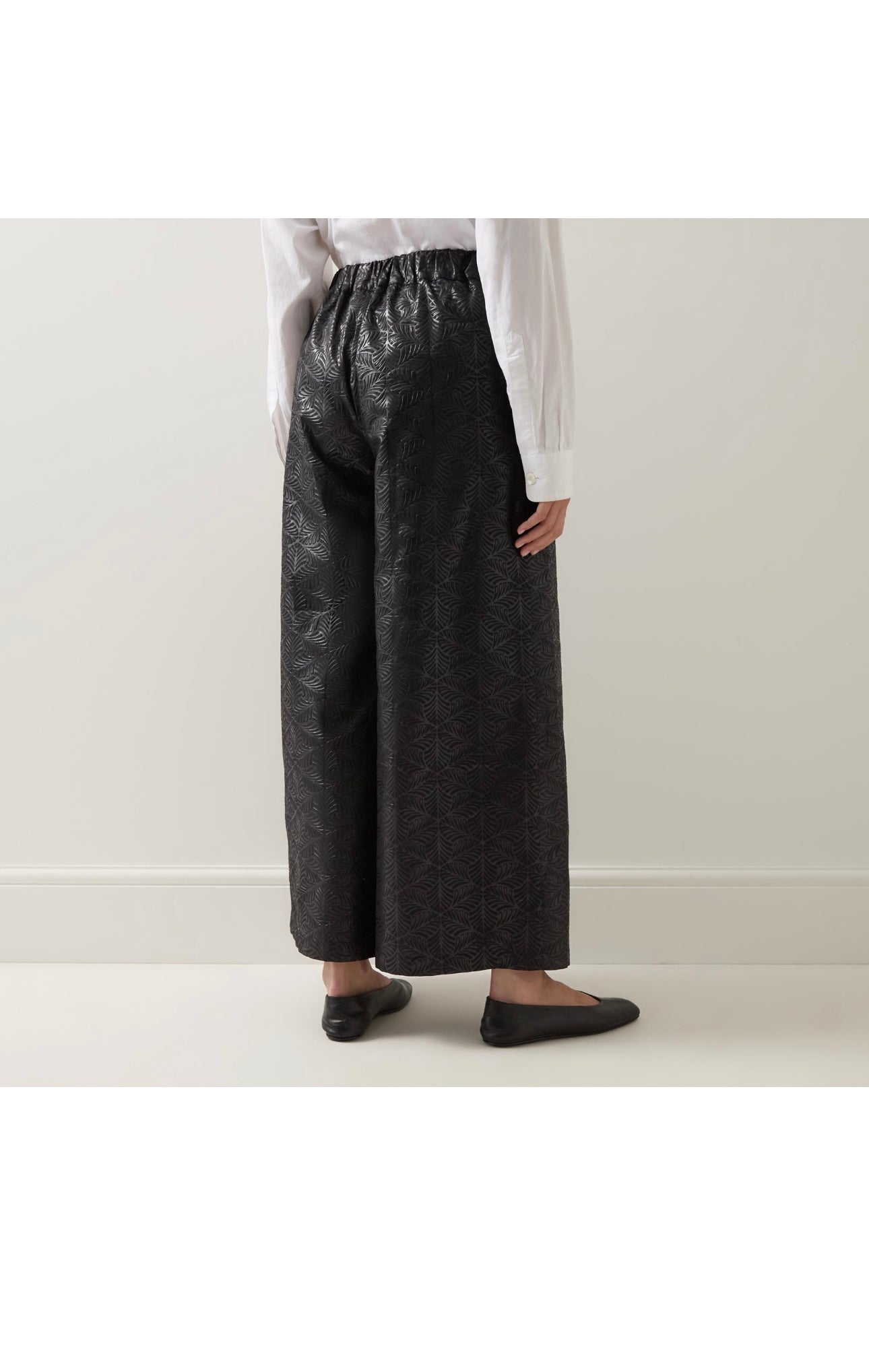 Onyx Embossed Trousers